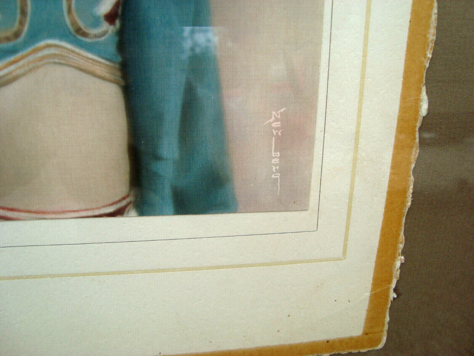 LE 03:    Woman Print Deco  SIGNED NEWBURG  