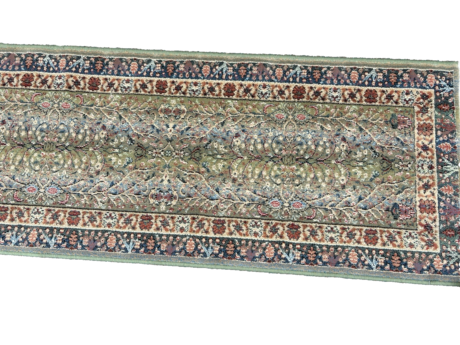 RUG 14: Oriental Rug Runner   SIZE 24 "  x 93 "