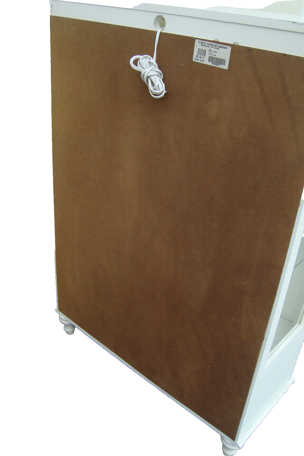 62077   Modern STANLEY Bookcase Curio Cabinet Factory Finish