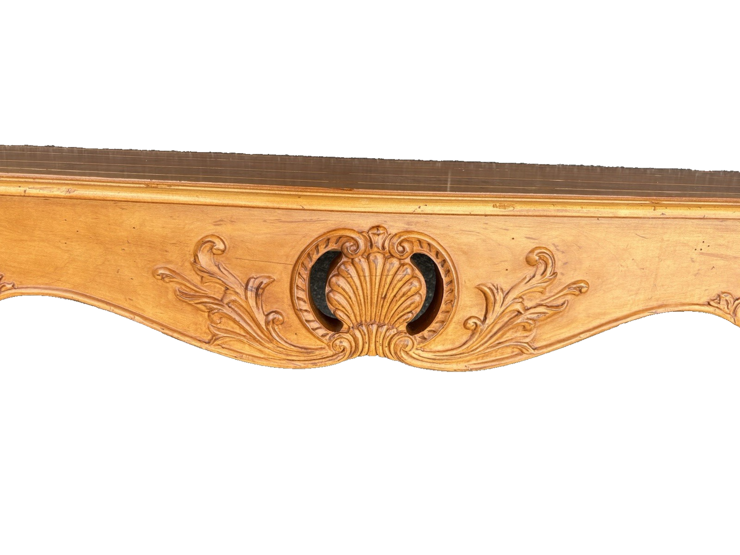 66830  ETHAN ALLEN French Country Console Table Sideboard