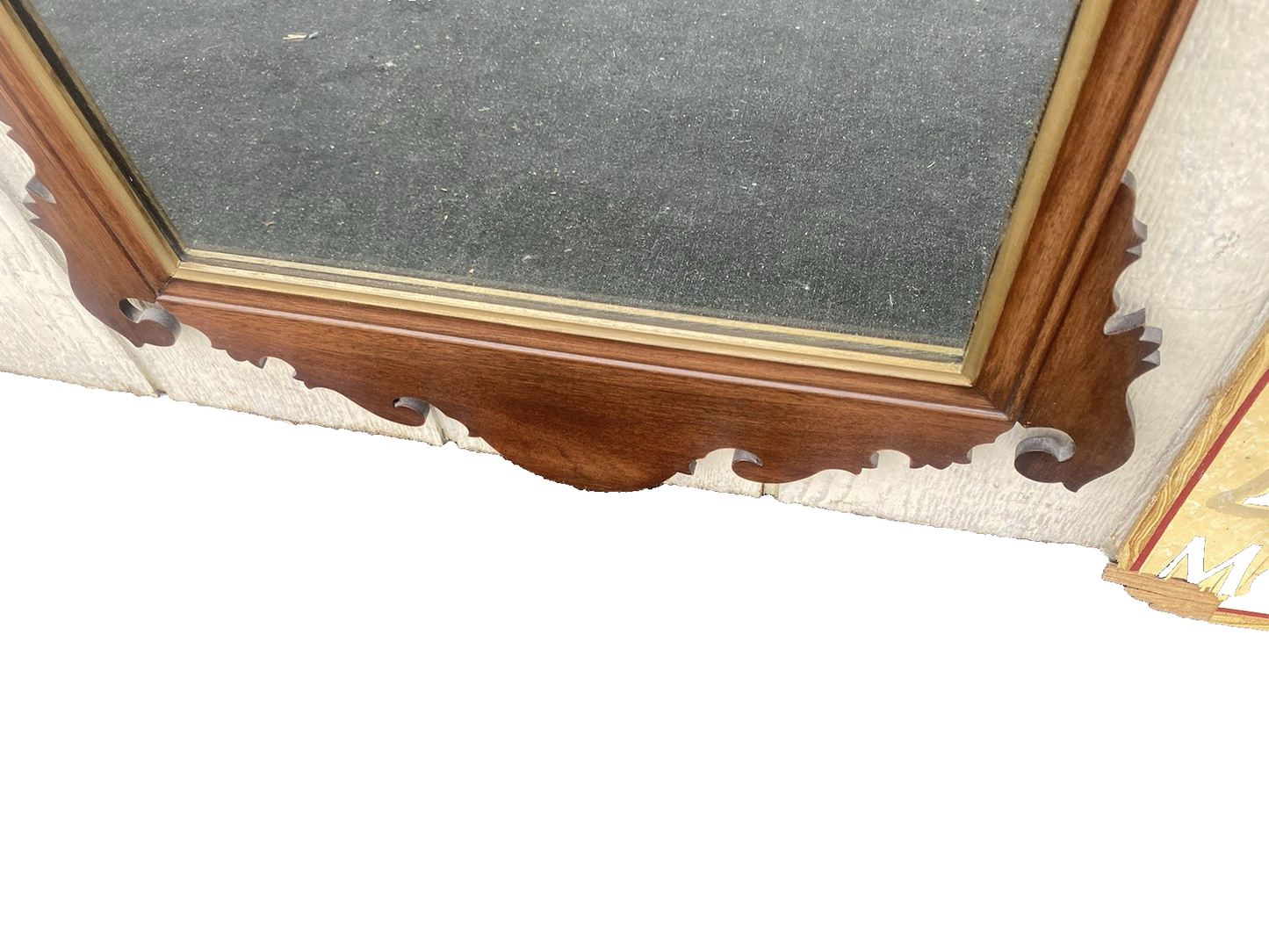 65880   CUSTOM Hand Made Mahogany A COOPER of Bucks County Mirror