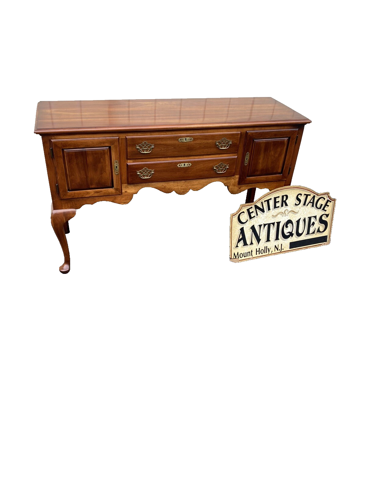 65955   STATTON Centenial  Furniture Solid Cherry Buffet Sideboard Server