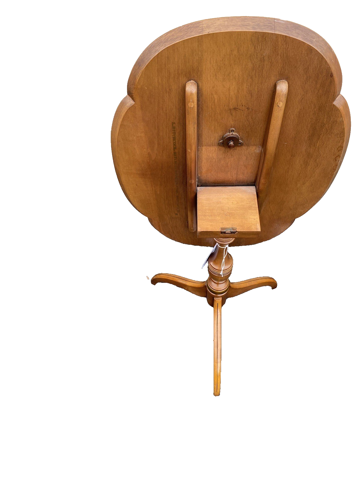 64962 HITCHCOCK Tilt Top Maple Table