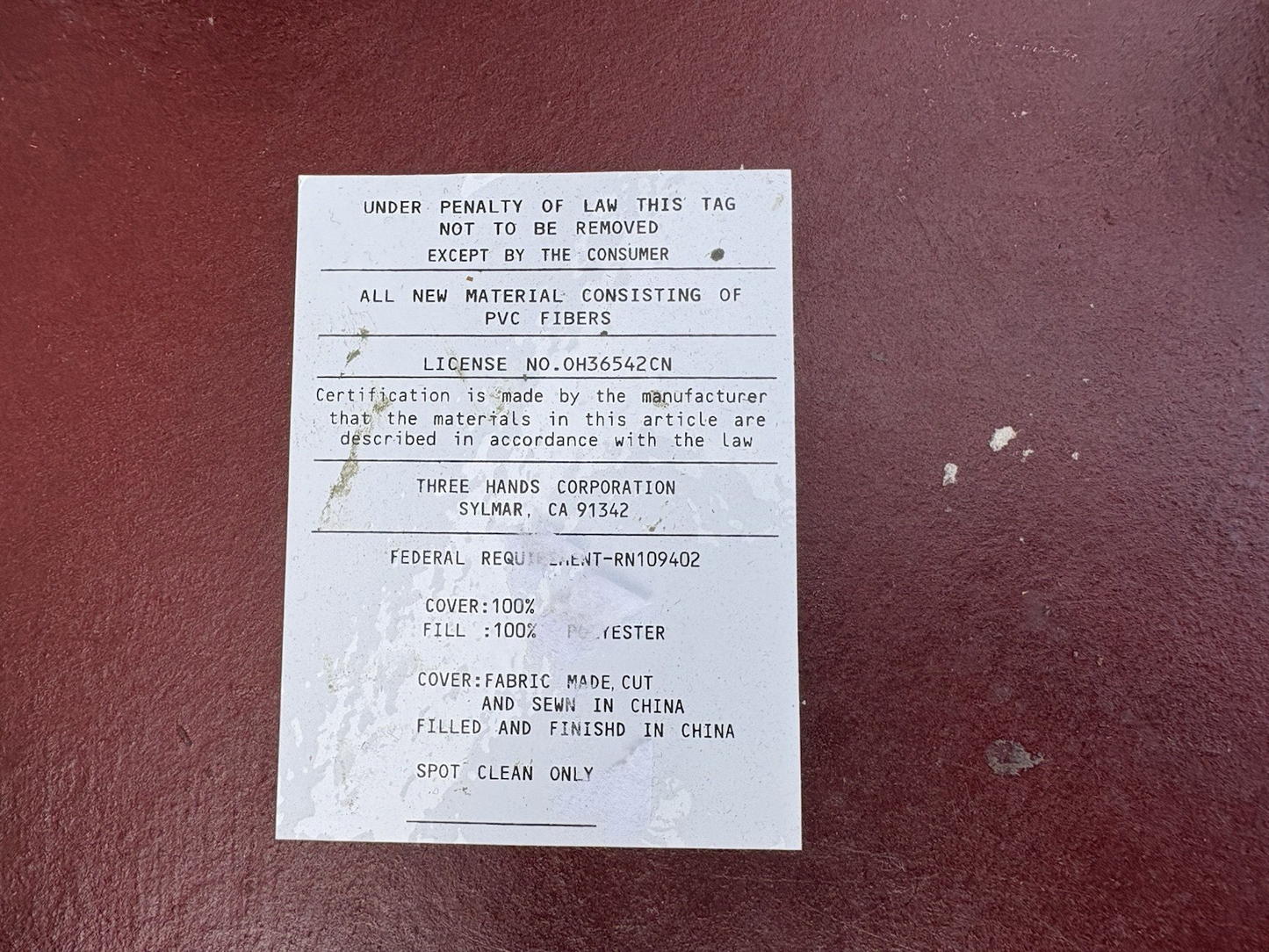 66940    LEATHER ??? Footstool Ottoman Stool