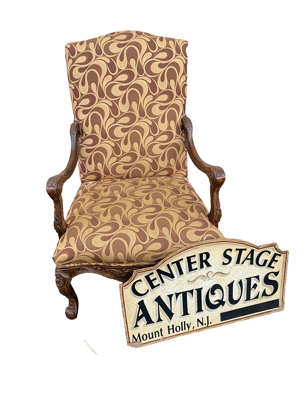 66070   Fancy Carved Armchair Chair BEST CHAIRS