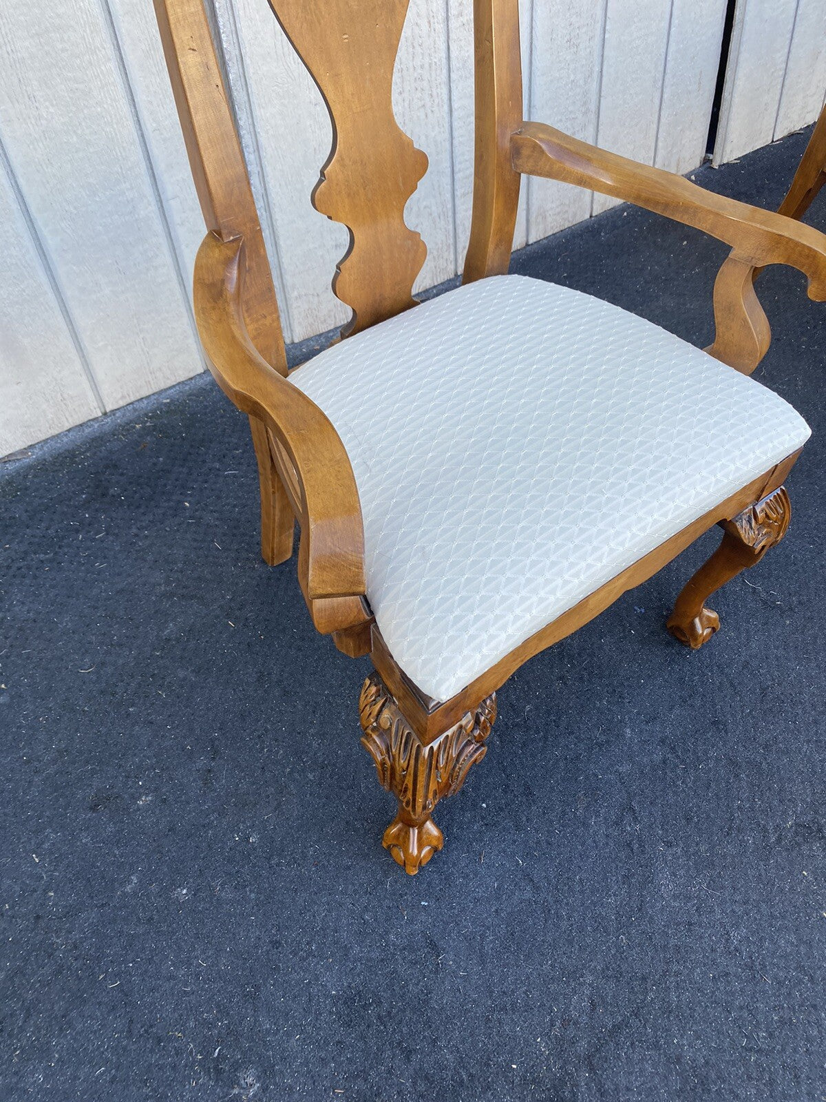 65119 Set of 8 Century Furniture Chippendale Dining Chair s