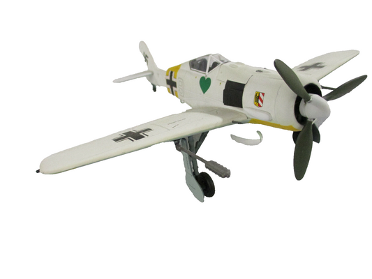 ES102 Franklin Mint Armour Collection FW190 FOCKE WULF (Grunherz White 9)  + BOX