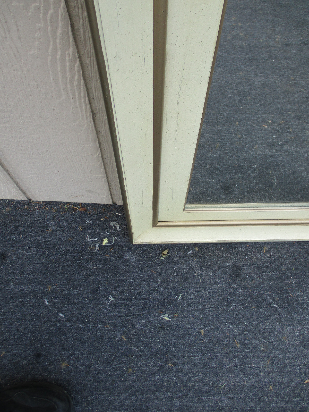 63272 Hand Painted Artist Signed Tall Decorator Mirror  Quality Made