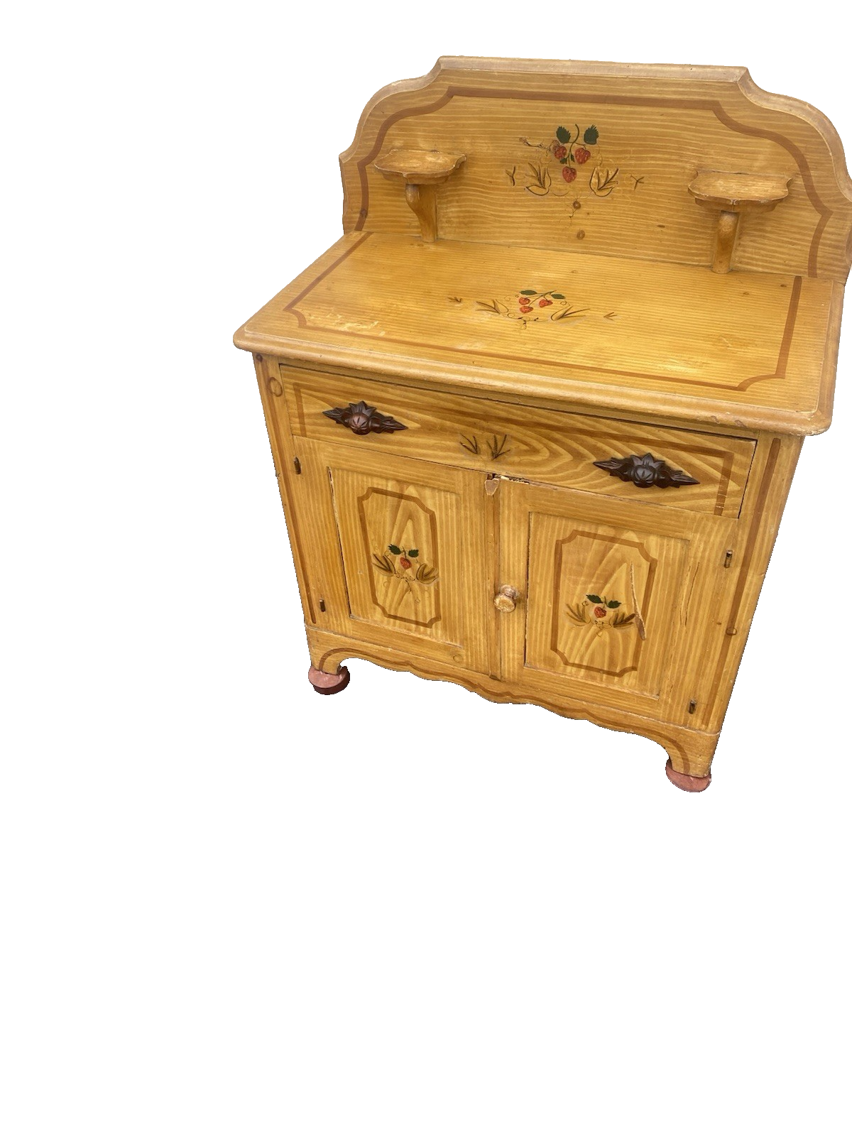 66531 Antique Victorian Washstand Dresser Chest
