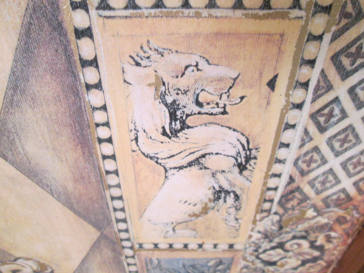 56537 ROYAL GAMBIT BOMBAY Picture Print in Fancy frame