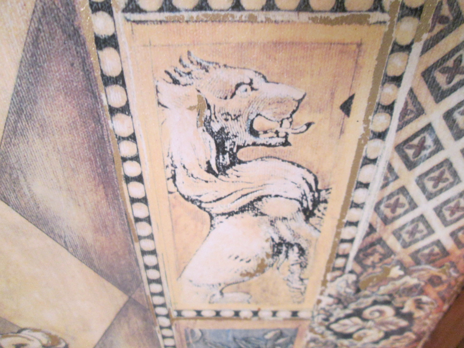 56537 ROYAL GAMBIT BOMBAY Picture Print in Fancy frame