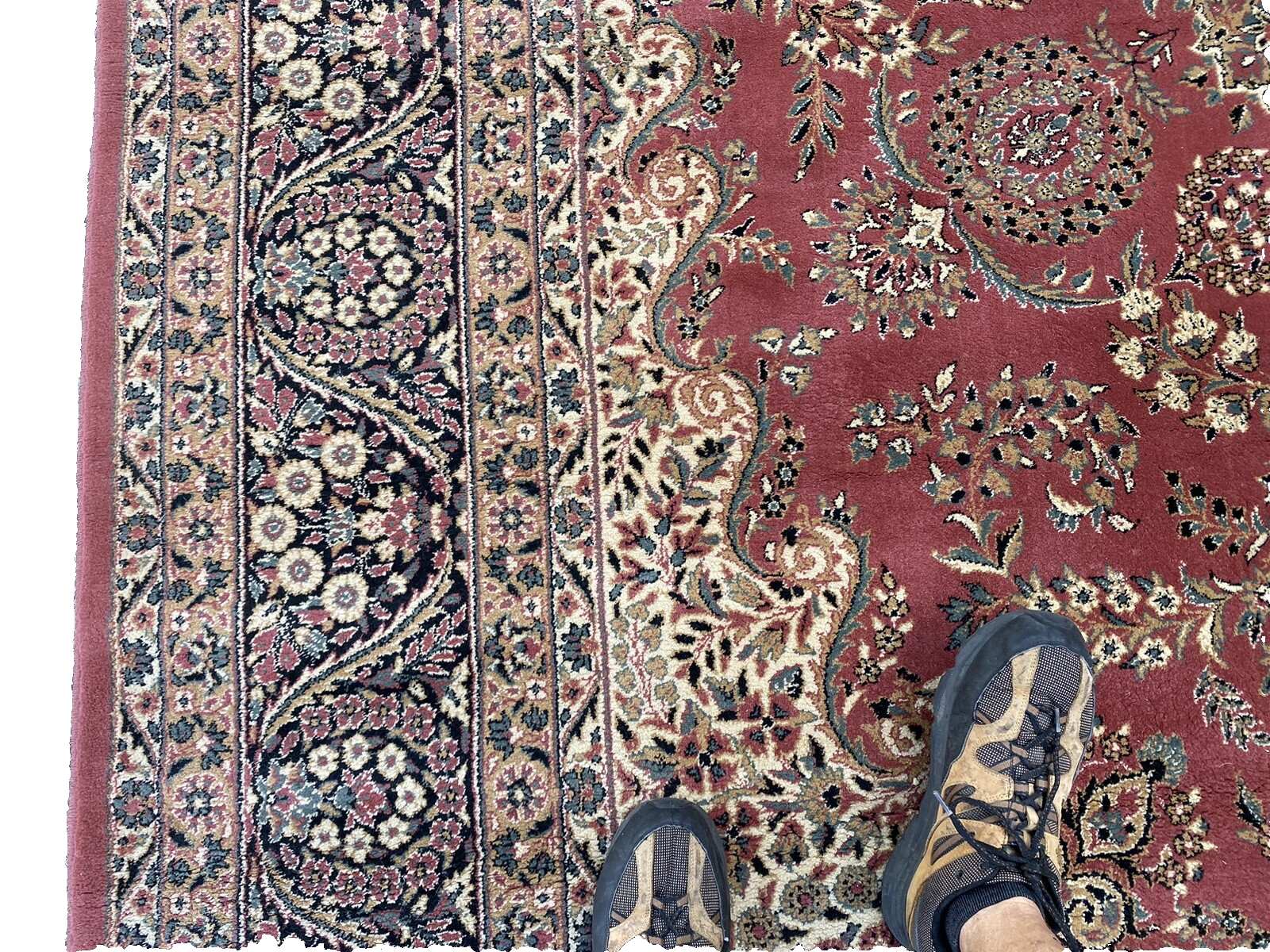 RUG 24:     Machine Made  SETAREH KAVIR Oriental Rug 10' x 13' 4"