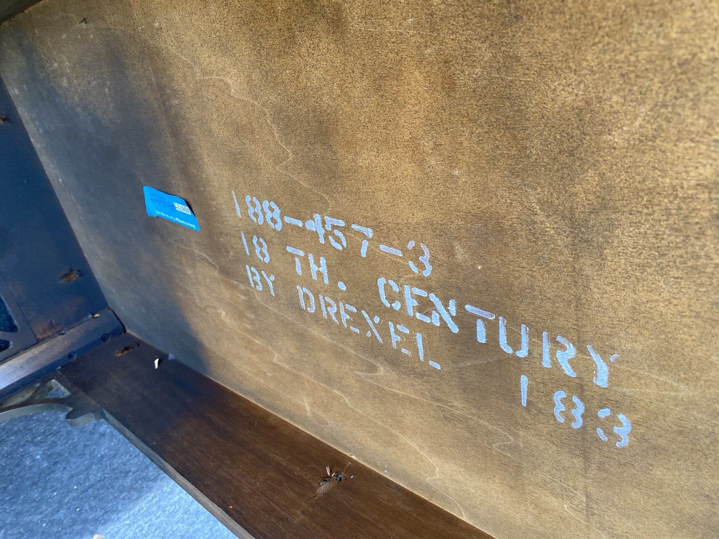 65821   18th Century Drexel Mahogany  Console Library Table