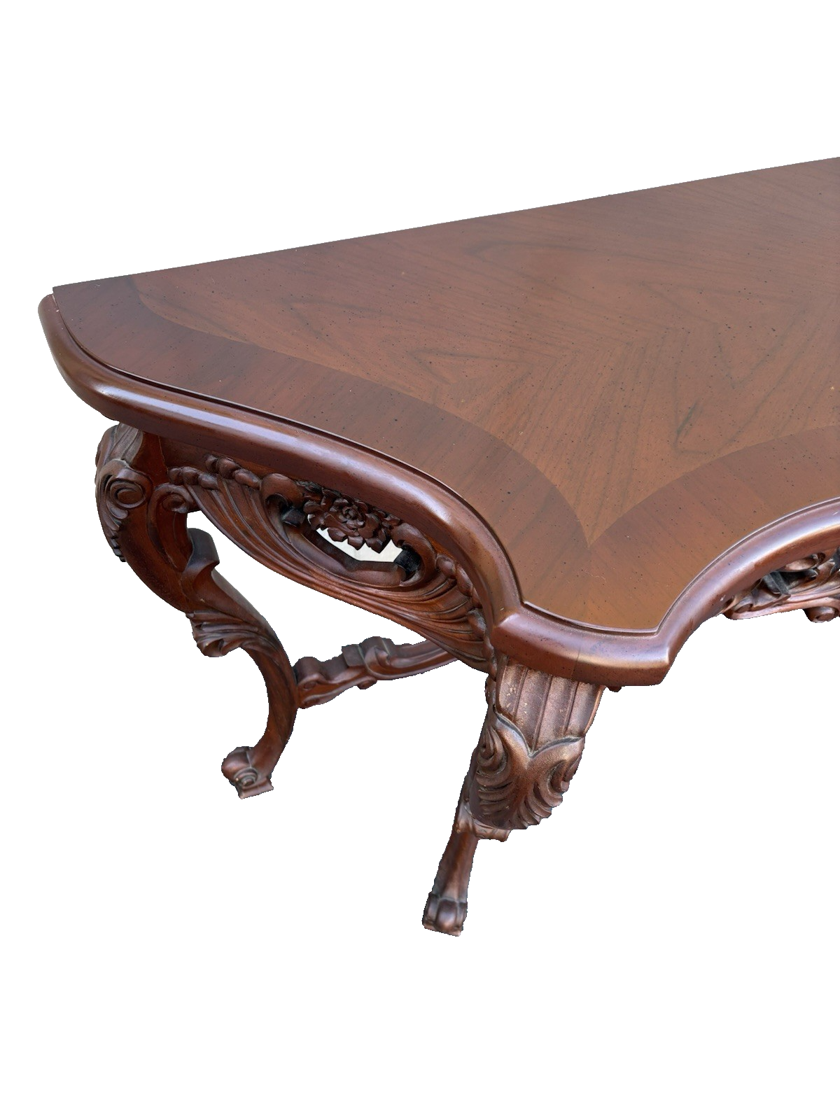 67015 Banded Mahogany Hand made Console Table Sideboard Server