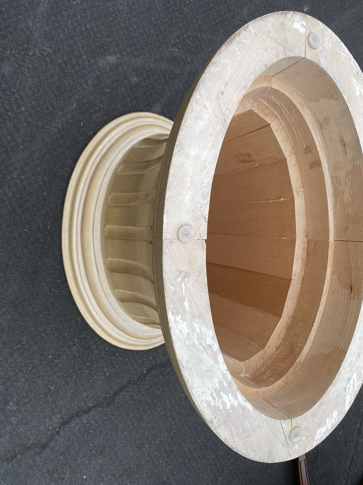 65367 Decorator Wood Modern End Table Stand