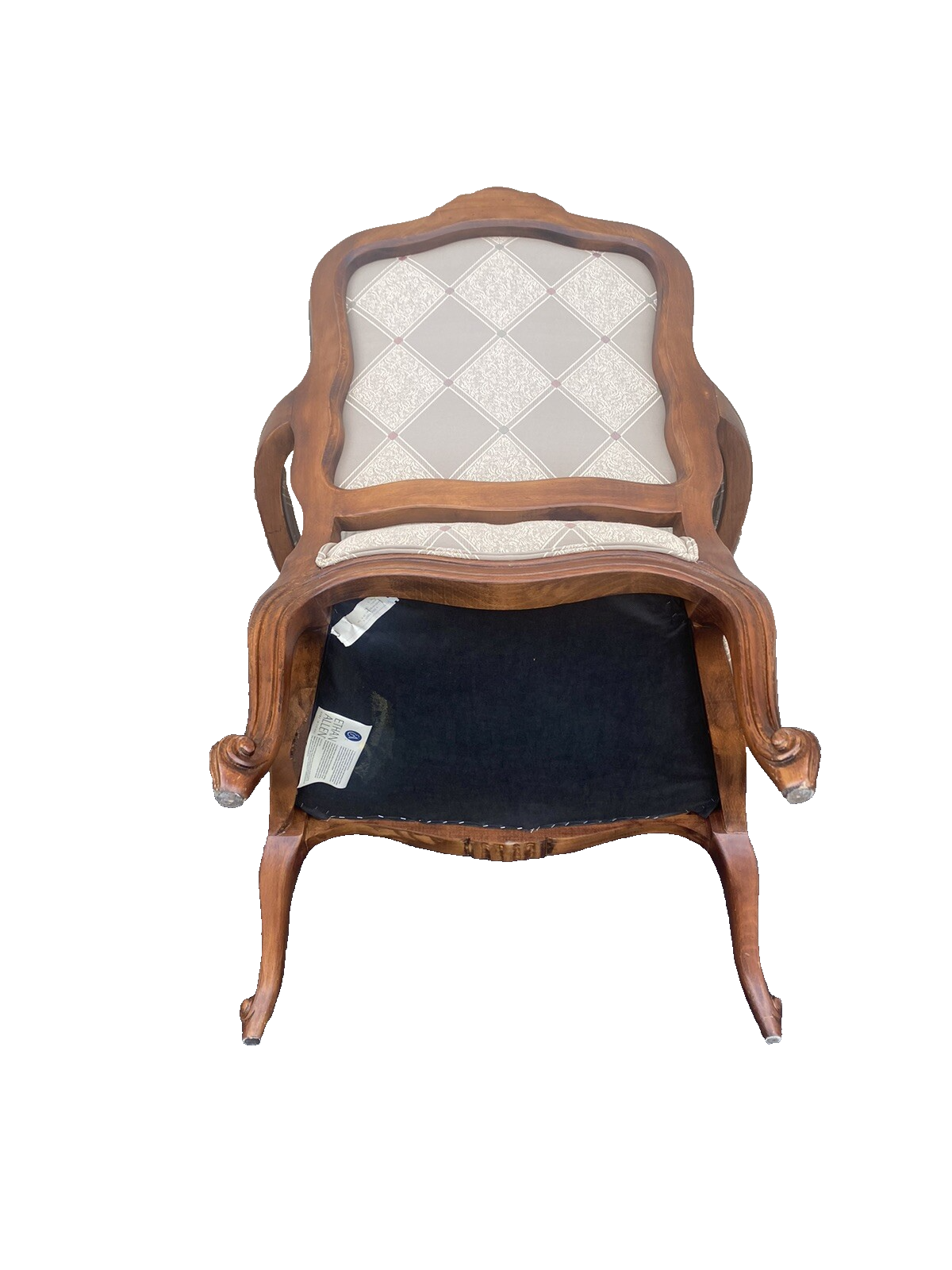 65459 ETHAN ALLEN Bergere Armchair Chair Louis XV