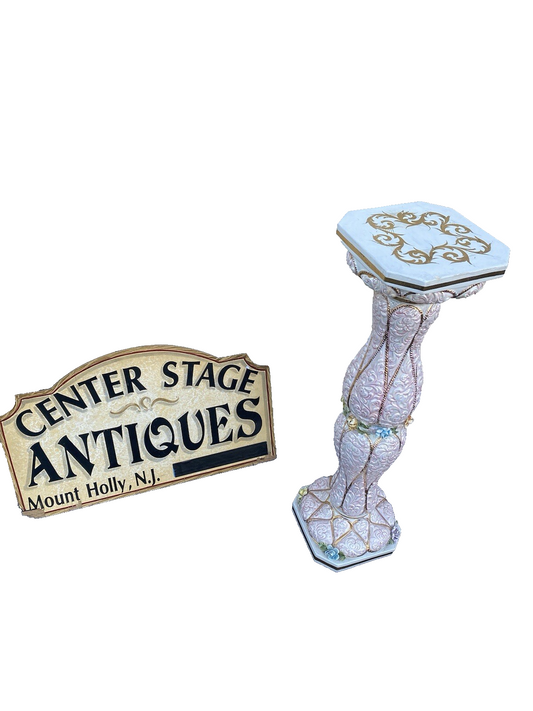 60006 Porcelain Hand Made Plant Pedastal