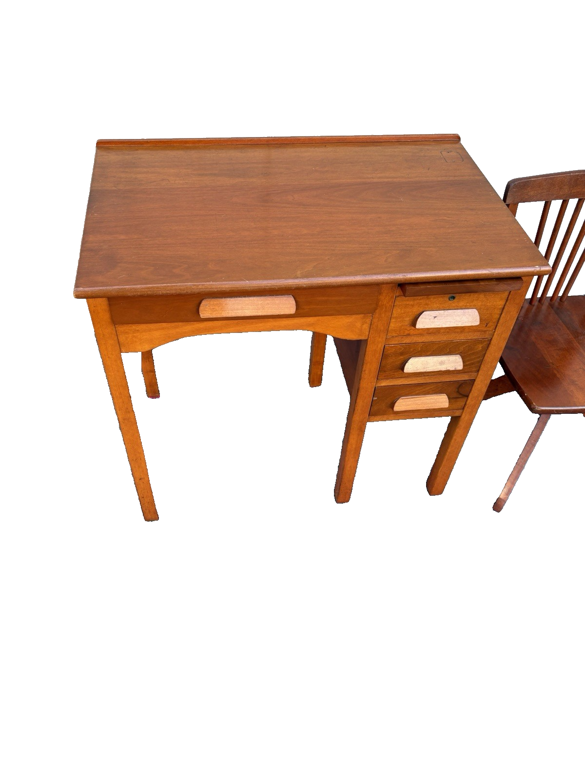 67111 Maple Youth Desk with Swivel Chair