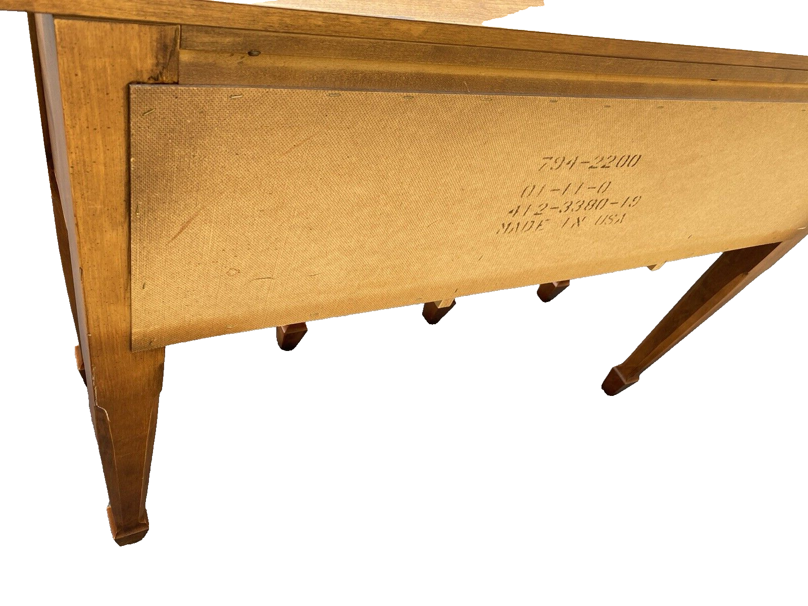 65831   Cherry Broyhill Village Tapestry Sideboard Server Cabinet
