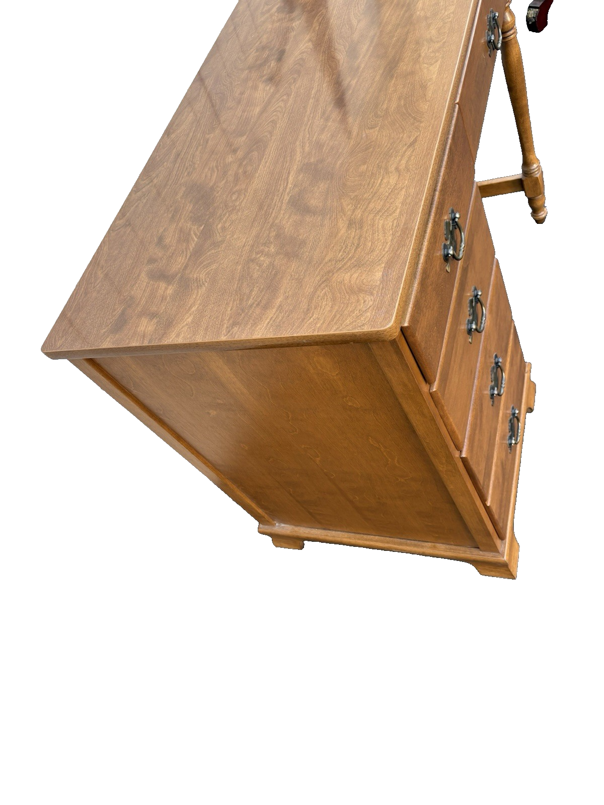 66812  ETHAN ALLEN Maple Office Desk Vanity