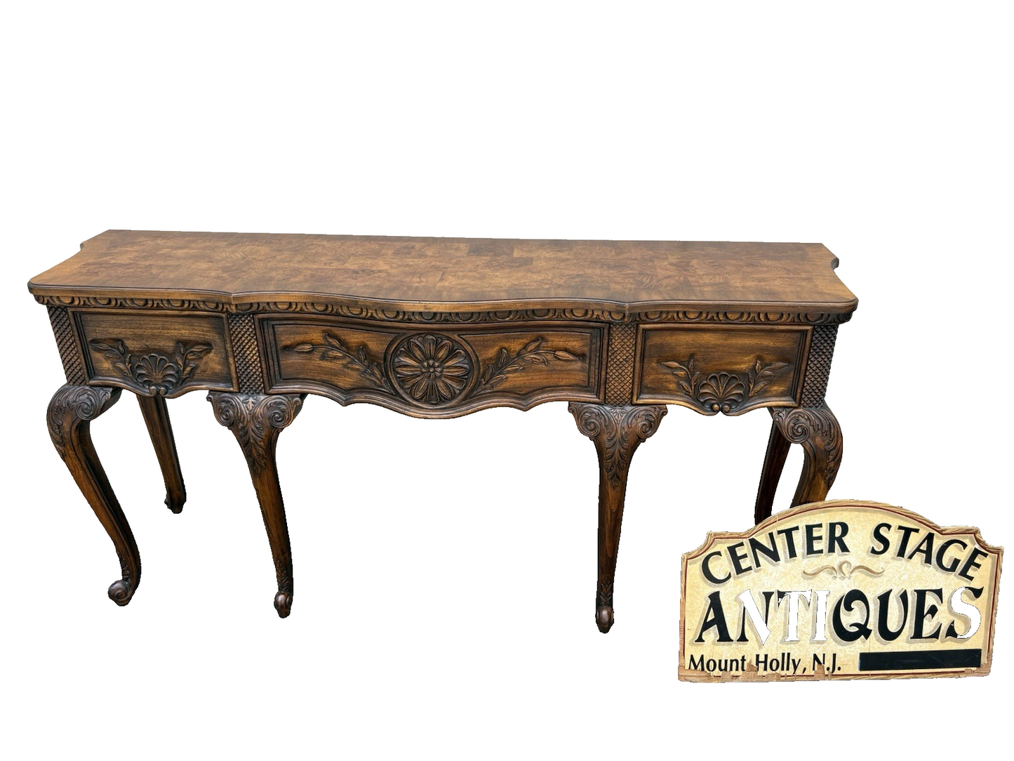 66977 HEKMAN Furniture Louis XV Sideboard Server Console Cabinet