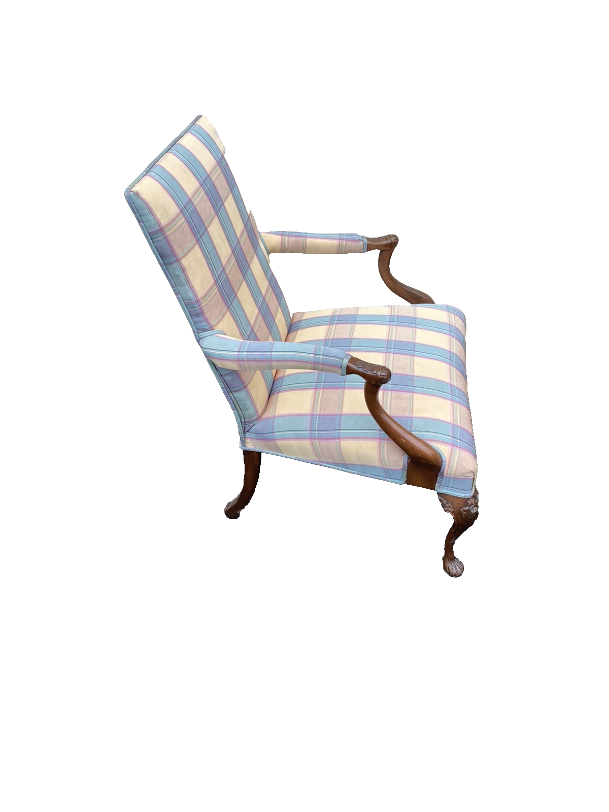 65907 Pair French Country Bergere Armchair Chair