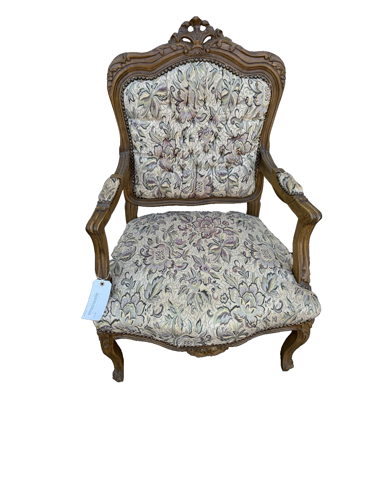 60217 French Country Bergere Armchair Chair