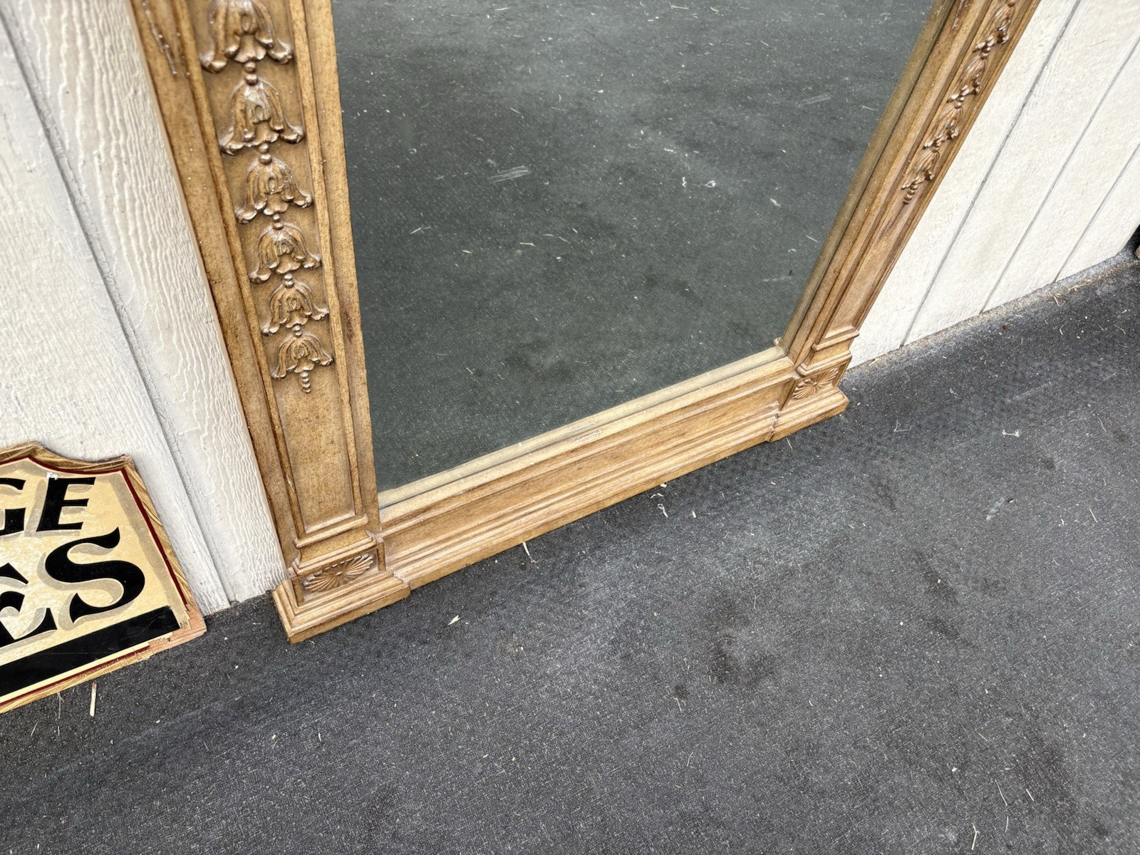 66851  Decorator Large Gryphon Accent Mirror