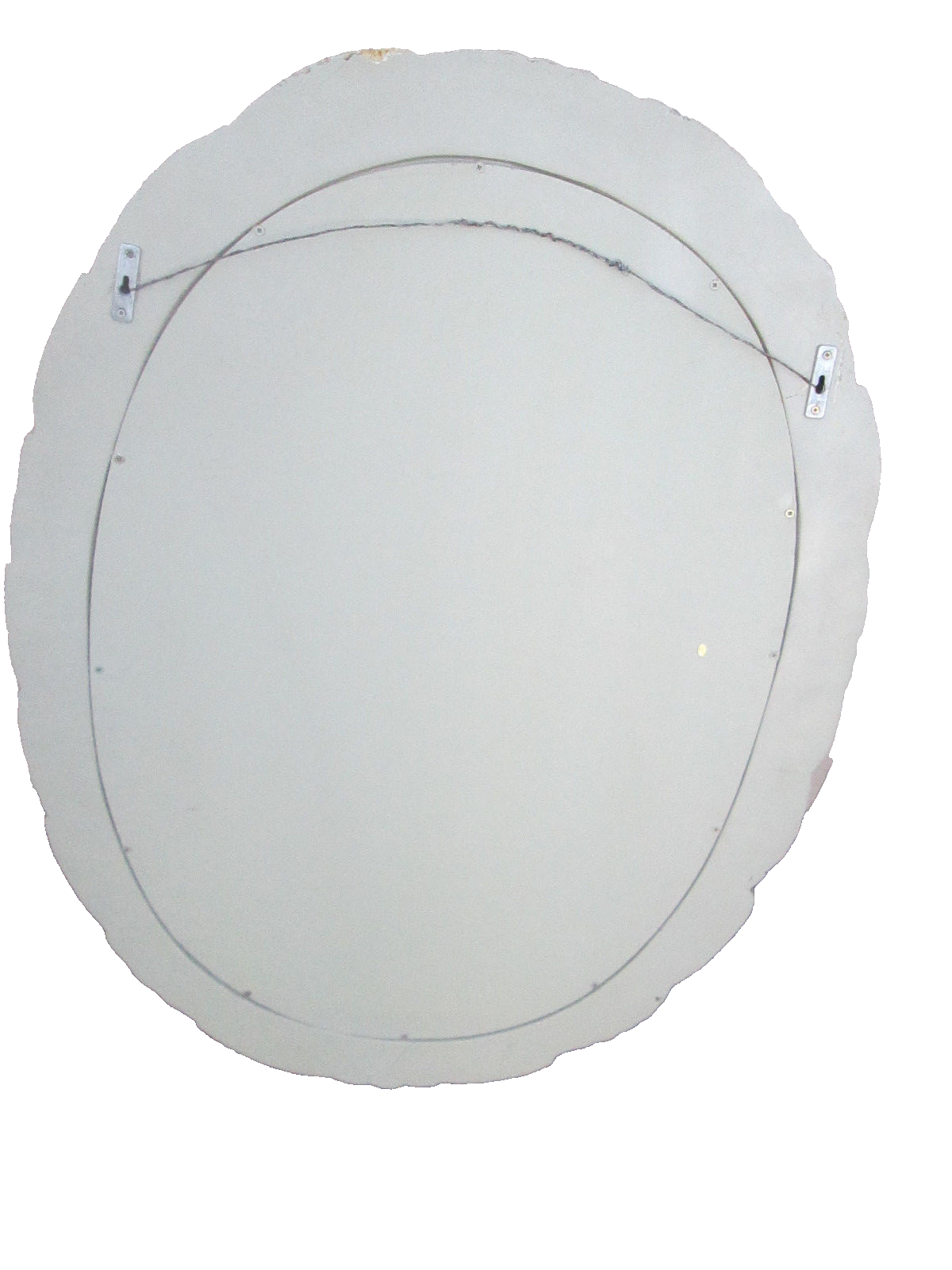 58518 Oval Fancy Carved Romantic Shabby   Decorator Leaf Mirror