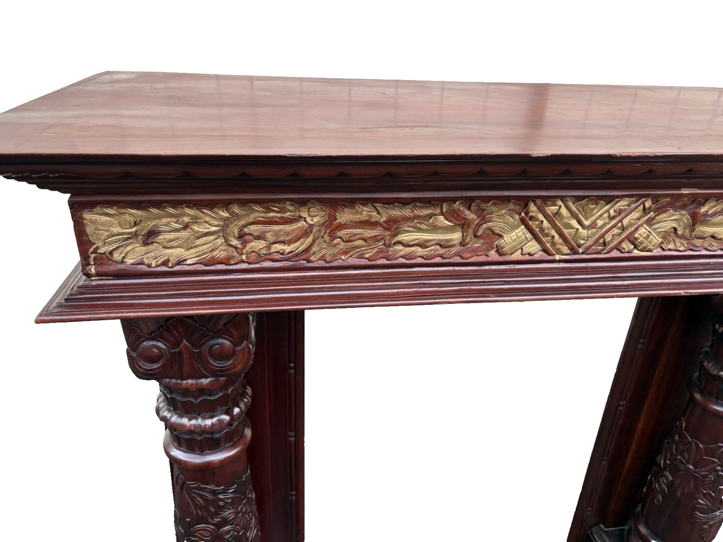 66878  Solid Mahogany Fireplace Mantle