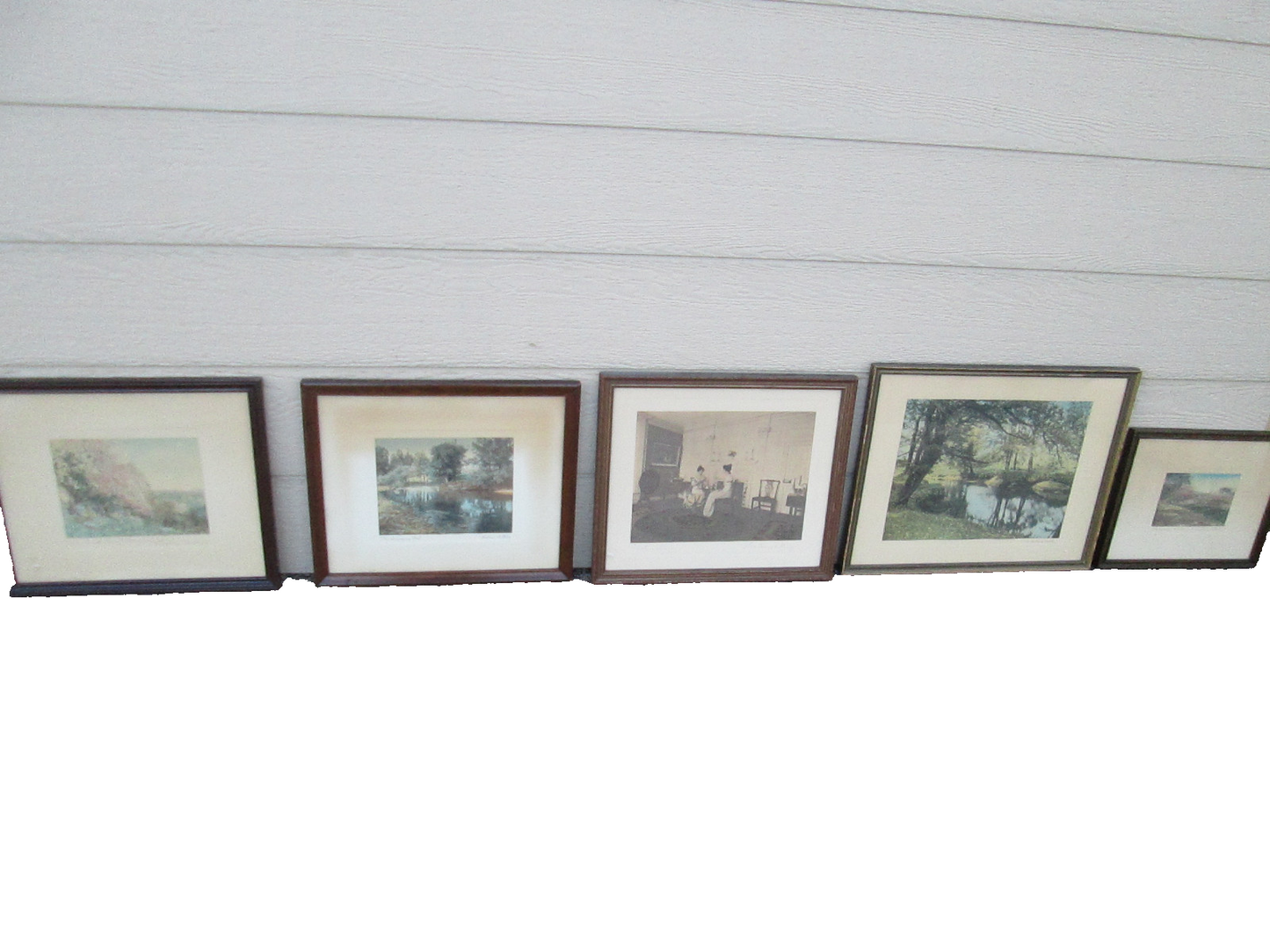 ART 20:   Atkinson Fox Print in Deco Picture Frame