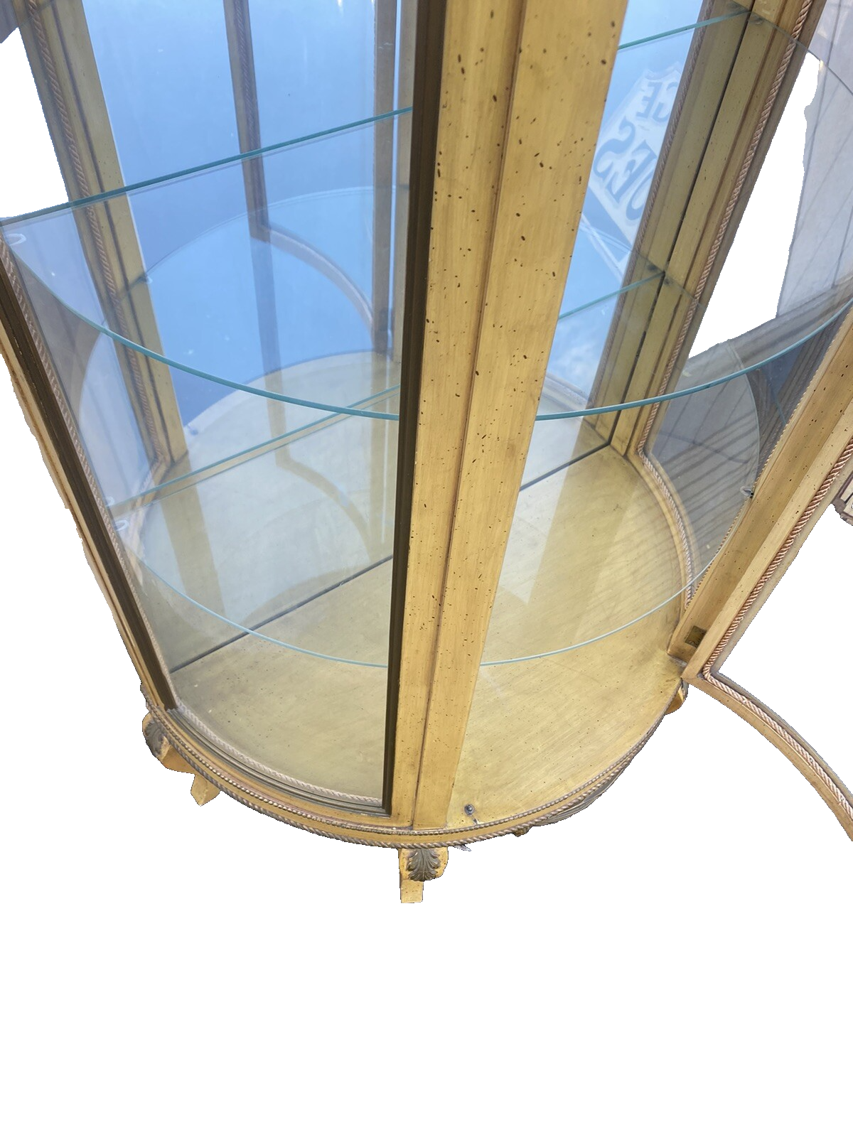 65247   LOUIS XV Curio China Cabinet