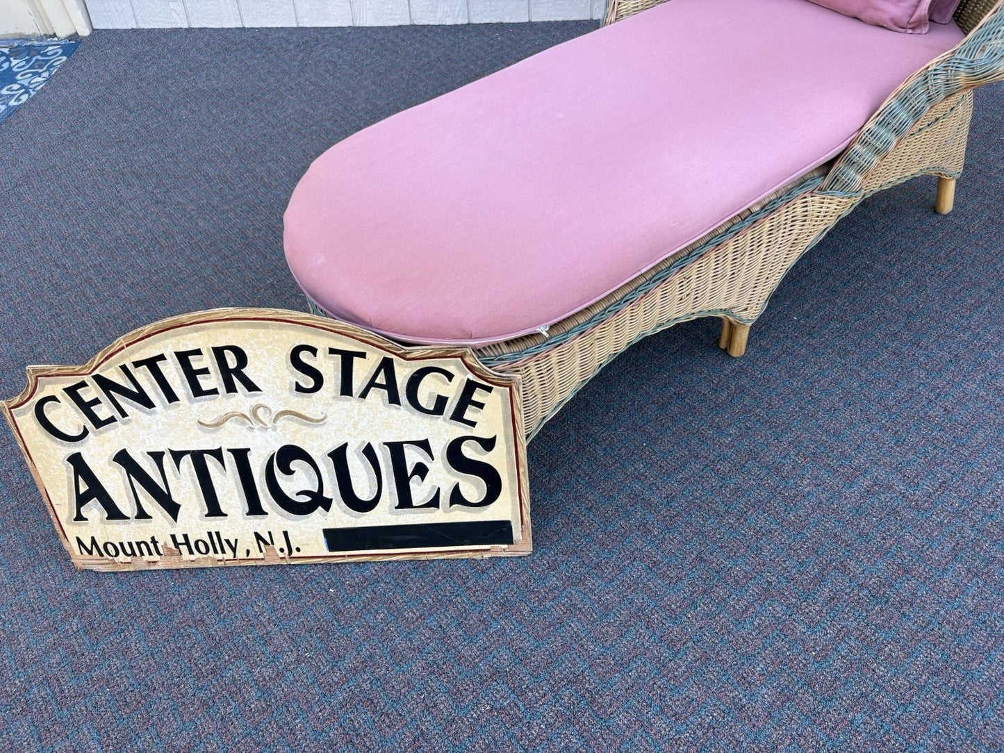 67019 Wicker  Typhoon Furniture Chaise Lounge Chair