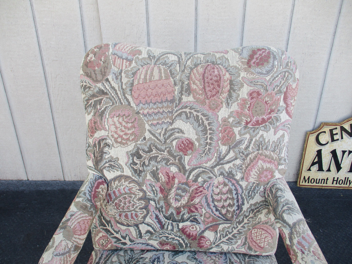 64219 Claw Foot Bergere Armchair Chair