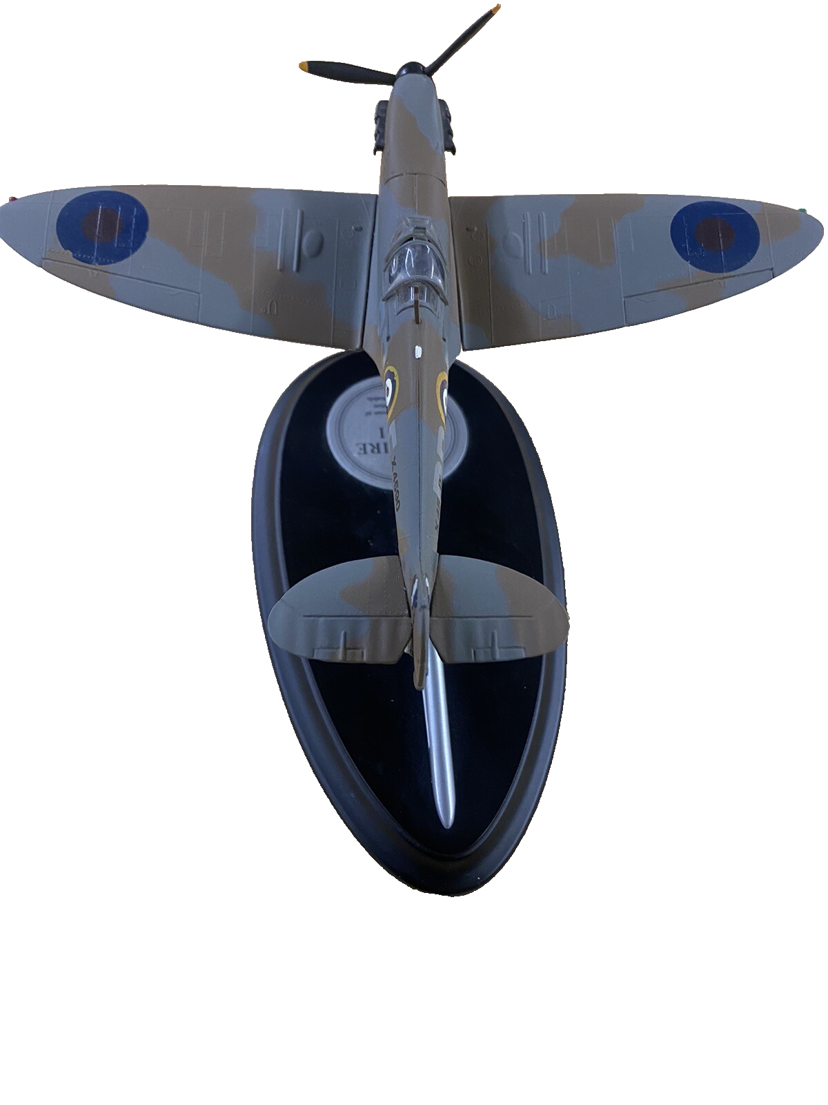 ES 1002 FRANKLIN MINT Spitfire MK I Airplane Plane