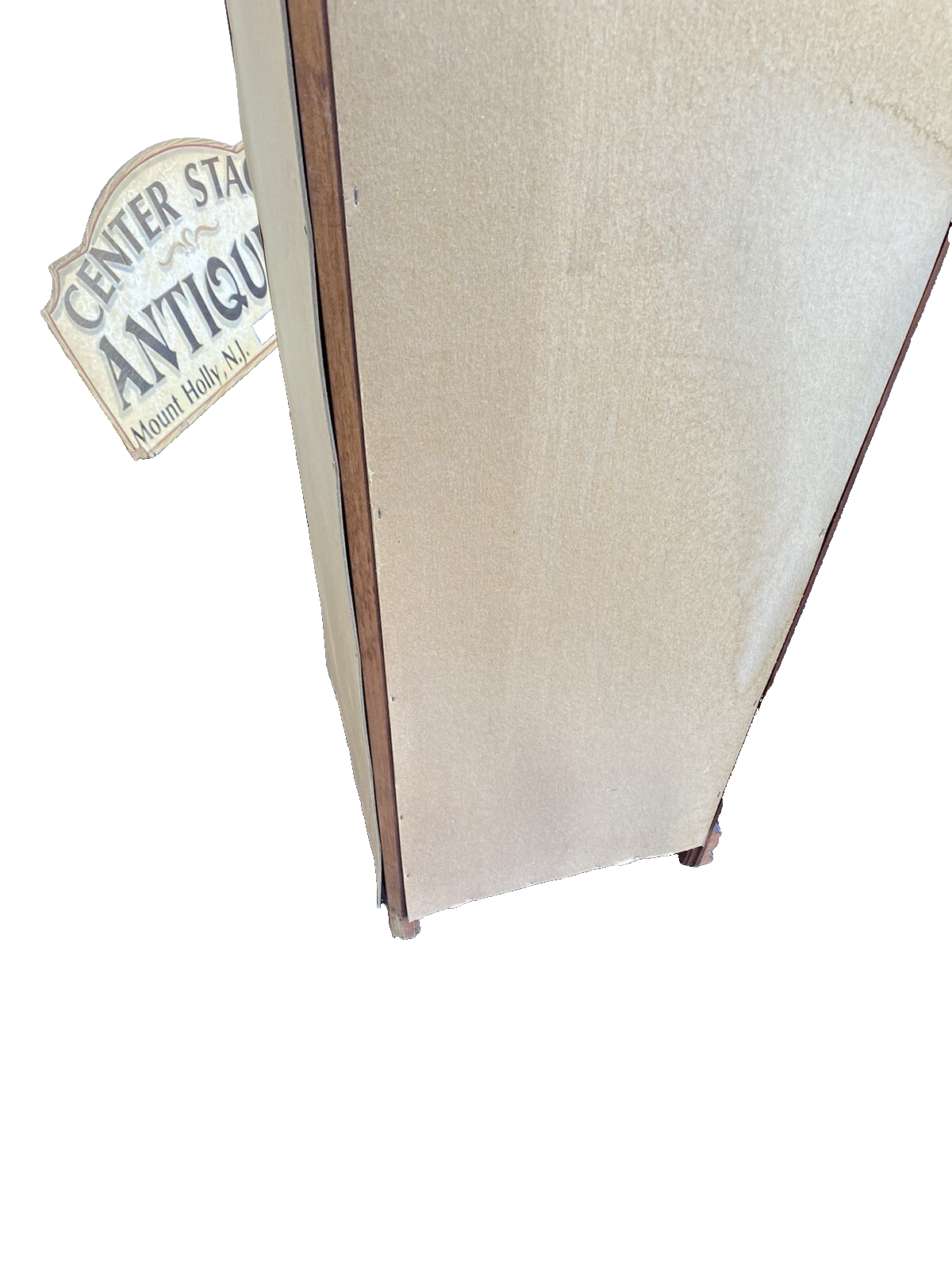 66400 Etched Glass Mahogany Corner China Cabinet