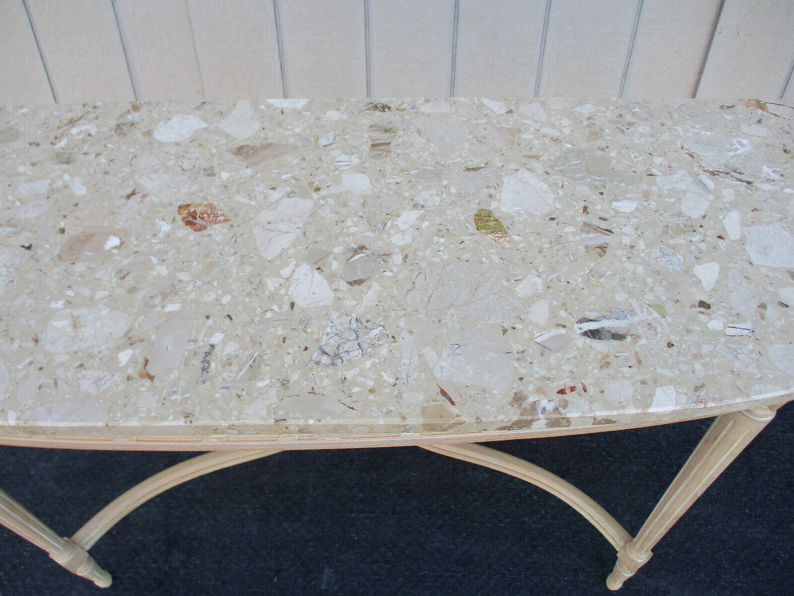 63808 Decorator Marble Top Sideboard Server Table 