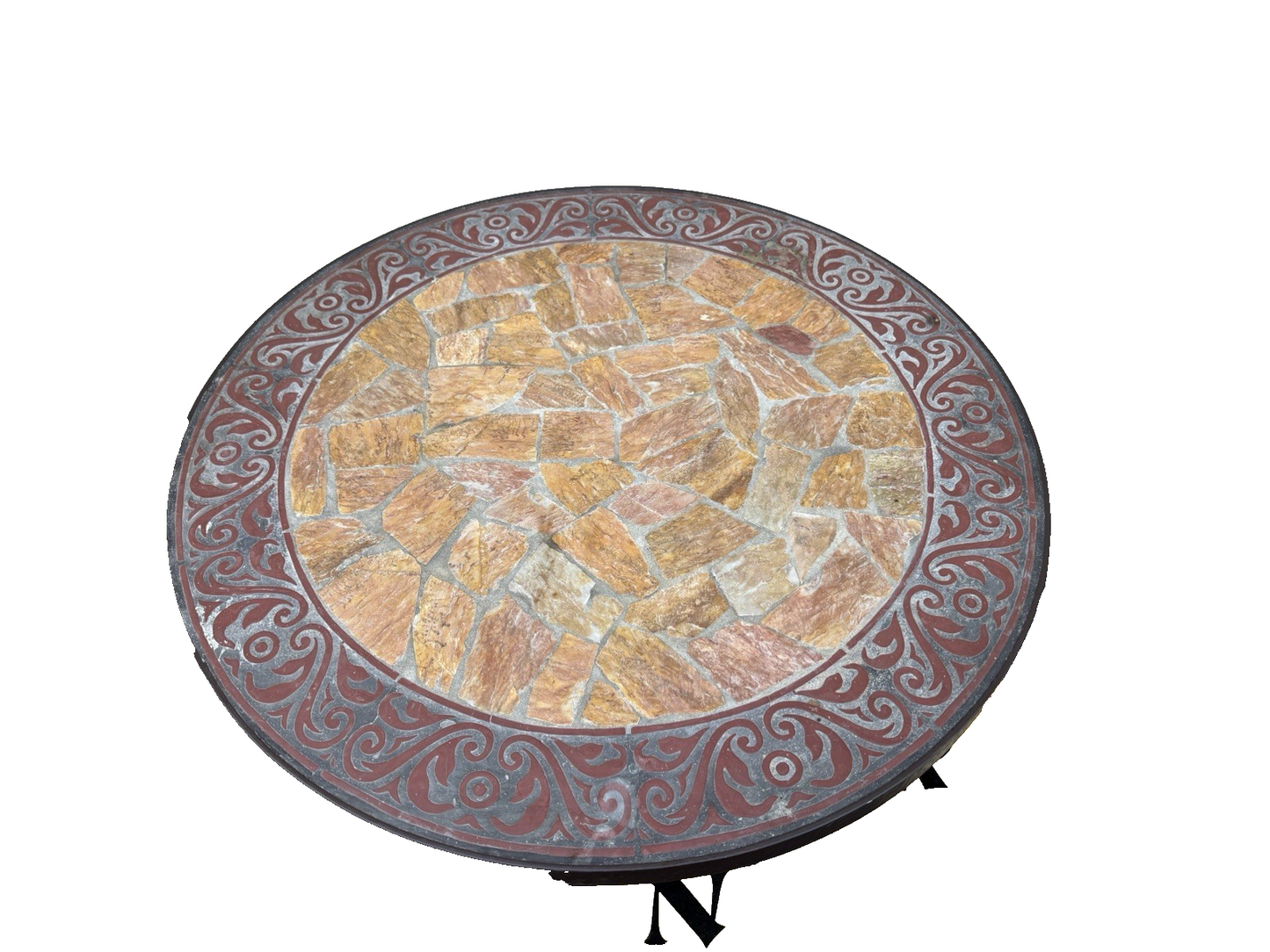 66783 PIER 1 Imports Decorator Lamp Table Stand Iron Base