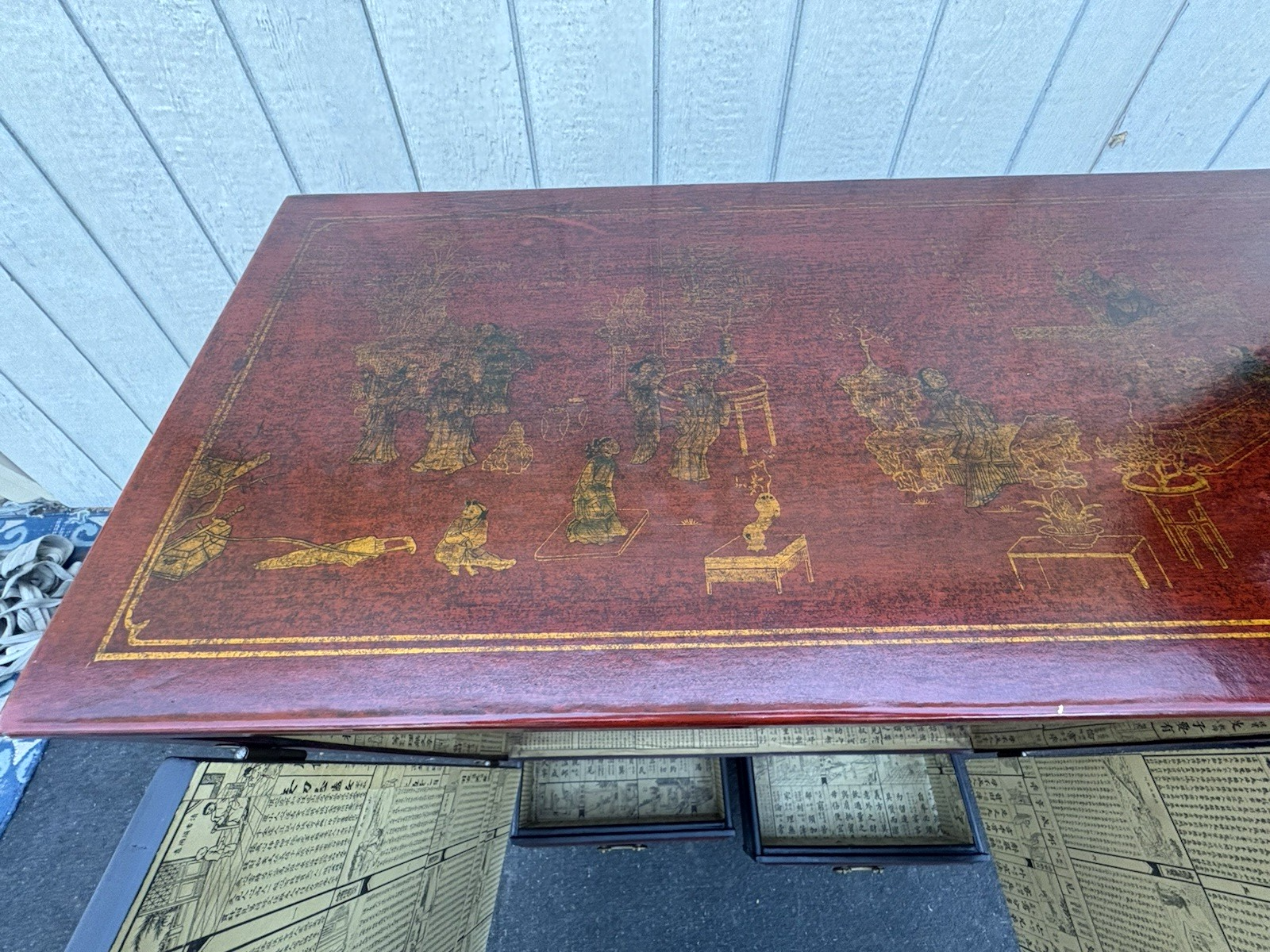 66697   Oriental Storage Cabinet Chest