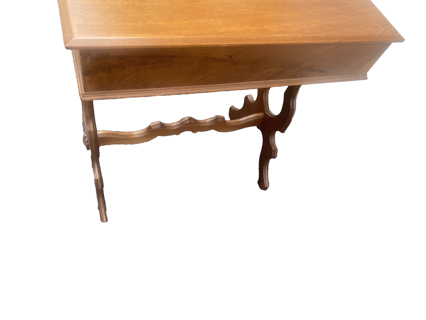 66588 Antique Walnut Victorian Lamp Table Stand