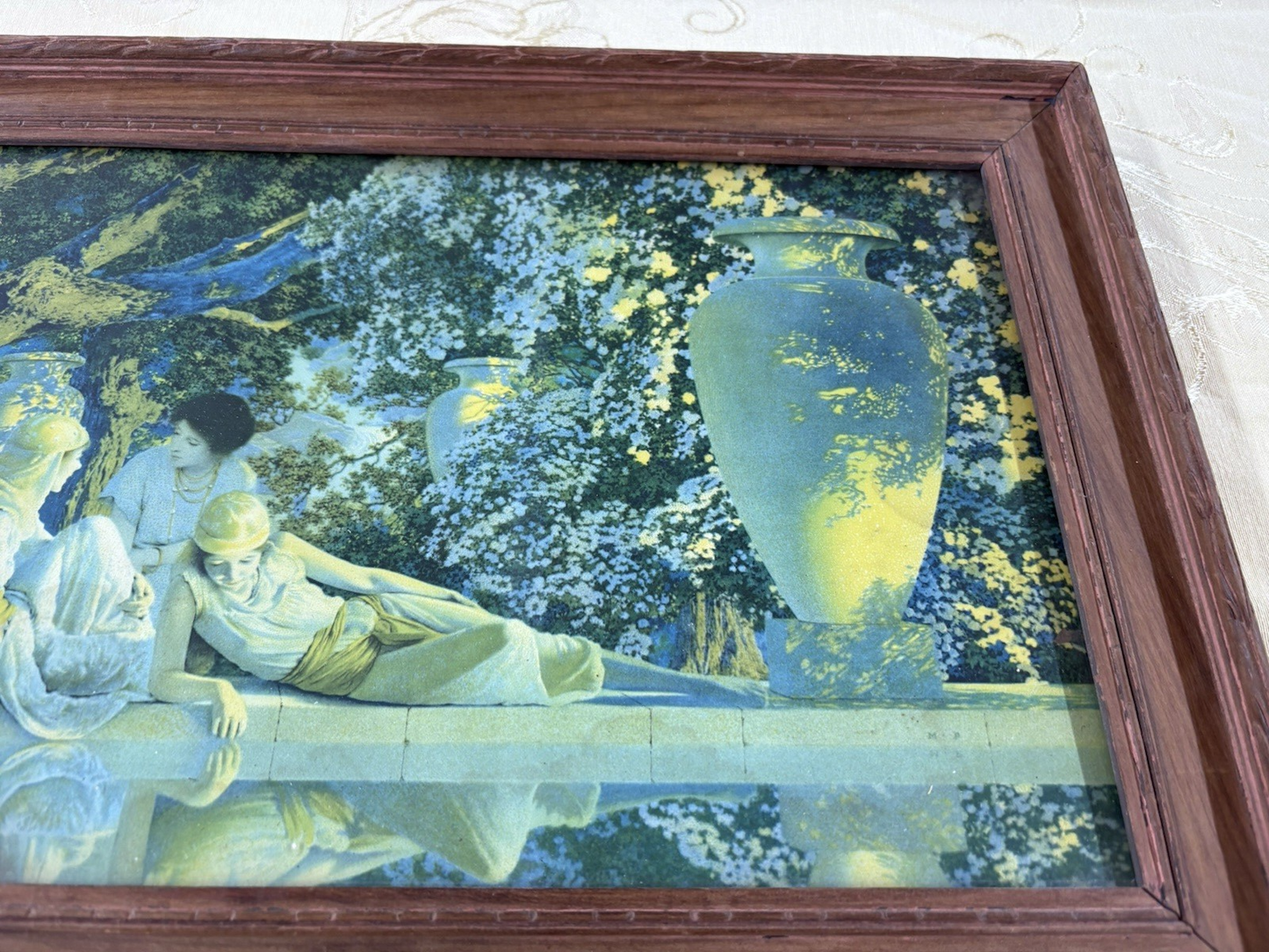 66779 MAXFILD PARRISH Print in Picture Frame THE GARDEN IN ALLAH