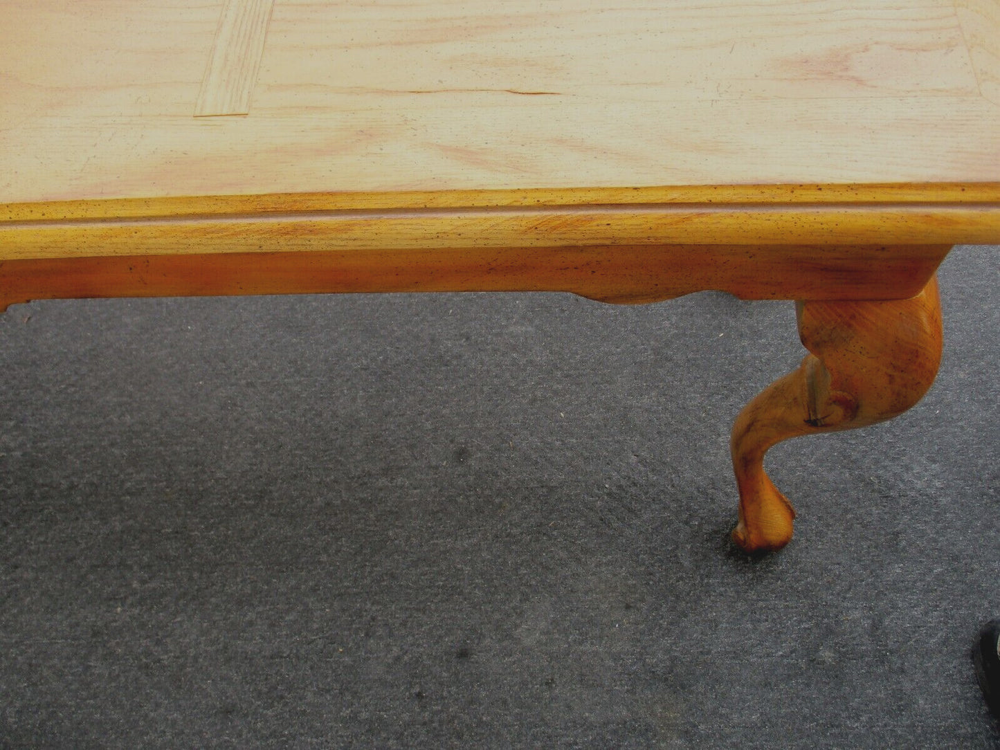 63695 Oak Console Table Server Sideboard