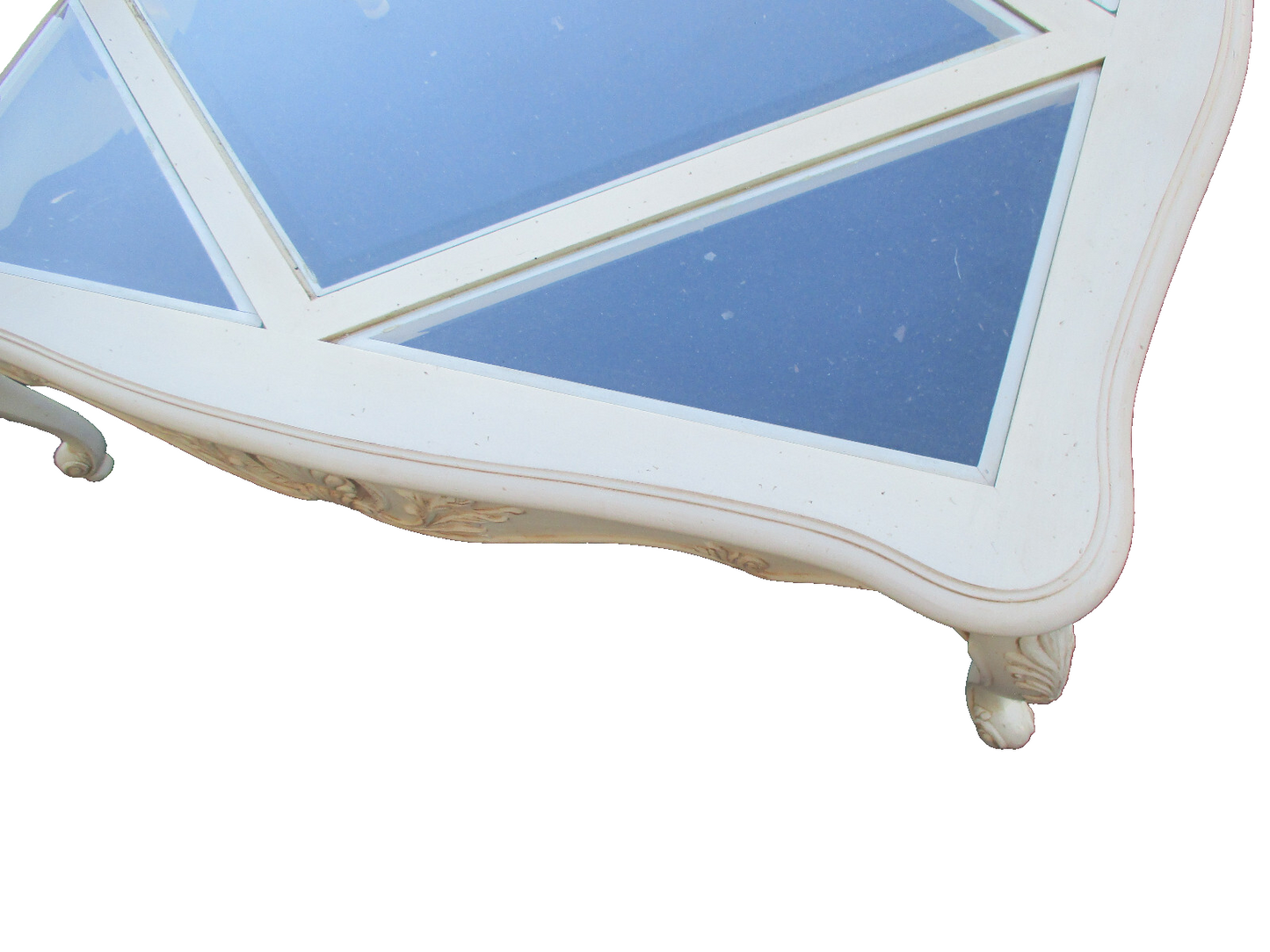 63956 ETHAN ALLEN Louis XV Coffee Table Stand 