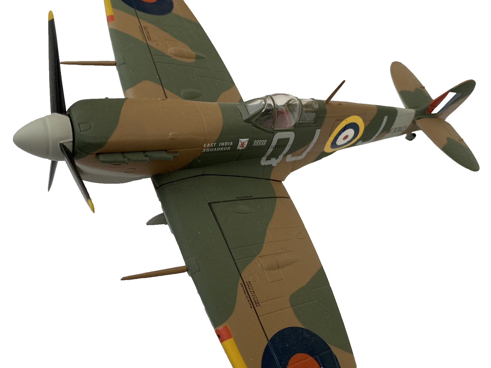 ES 61 :   FRANKLIN MINT EAST INDIA Squadron Spitfire FMTM with box