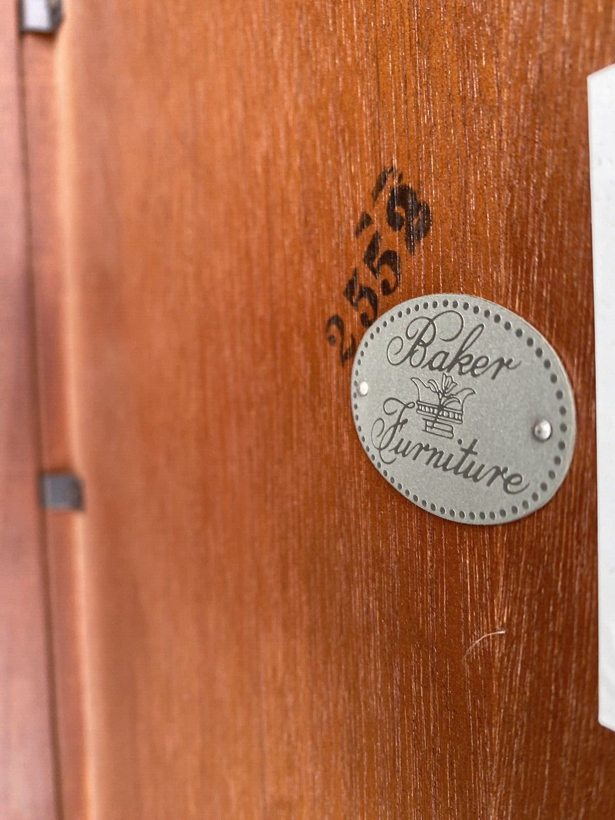 66129   Baker Furniture Solid Mahogany Butler Coffee Table Stand