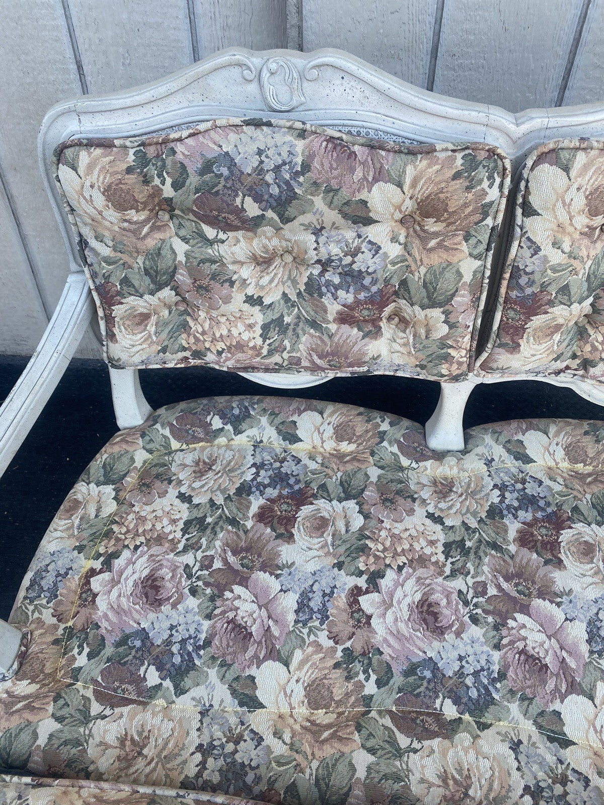 64979 French Country Settee Loveseat Accent Chair