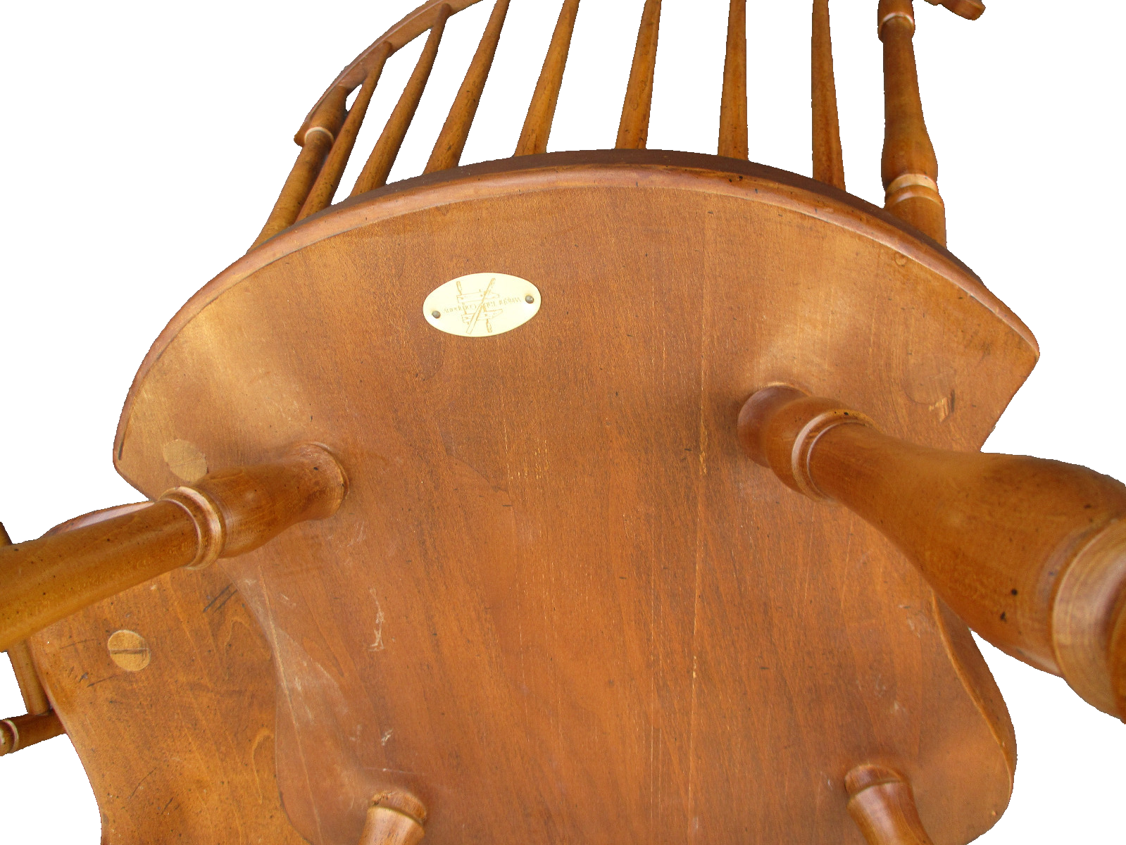 64147 Set  6  CUSTOM  Wright Table Company Furniture Windsor  Dining Chair s