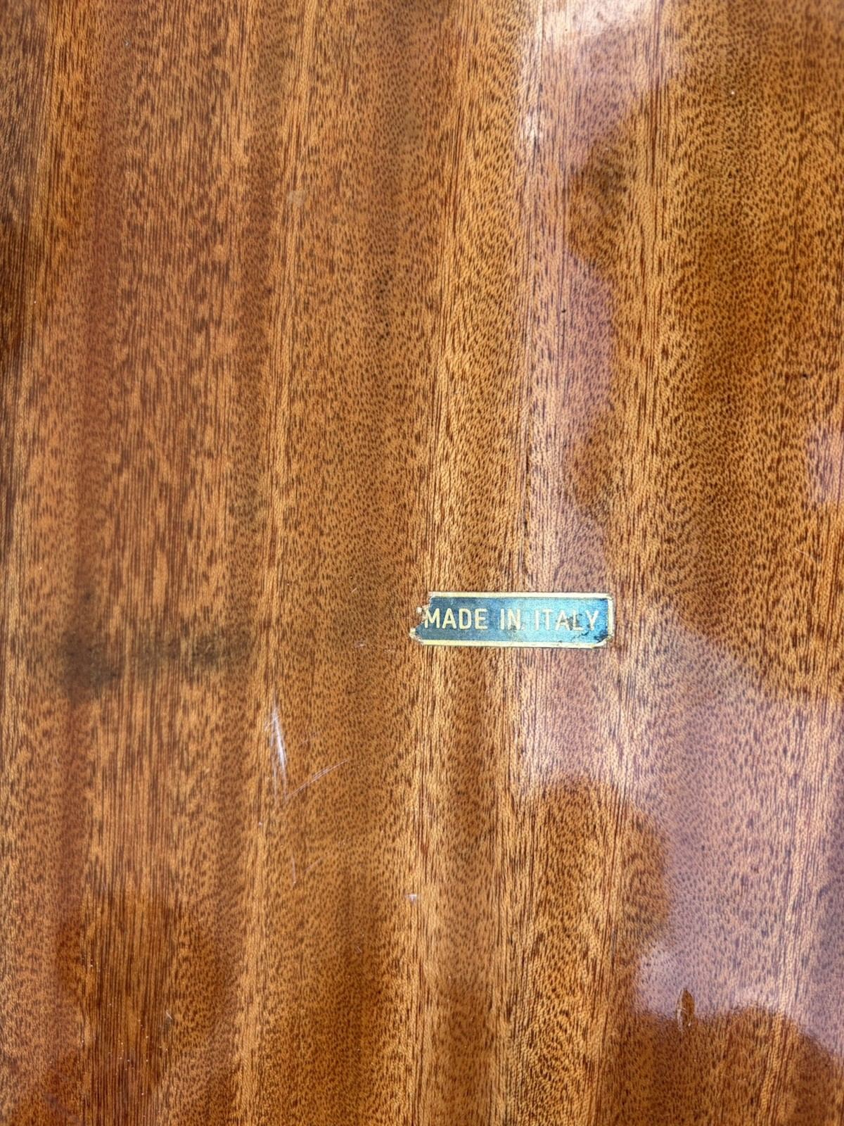 66844 Italian Inlaid Bar Cart Liquor Cabinet Teacart