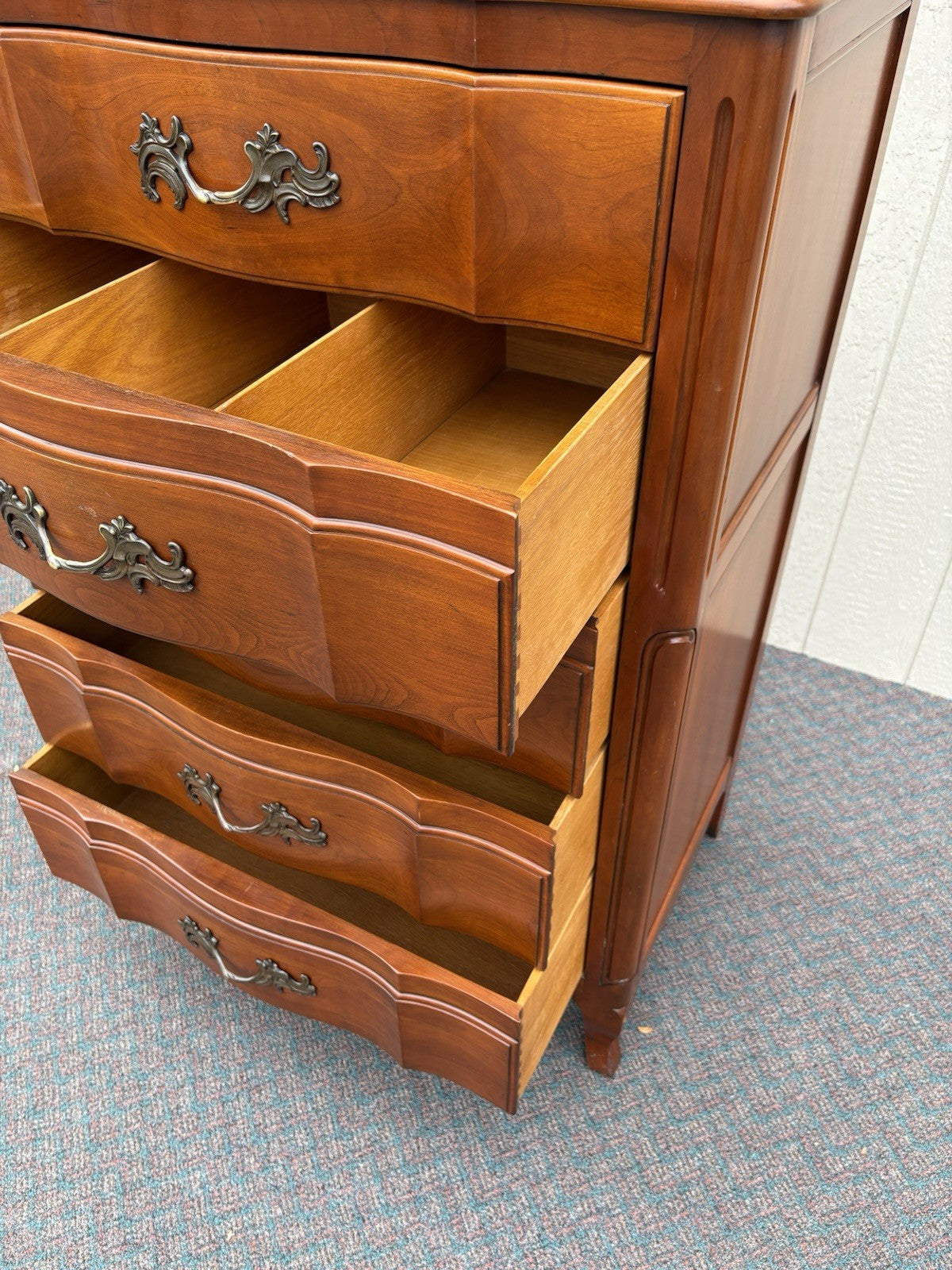 67137 JOHN  WIDDICOMB Cherry High Chest Dresser