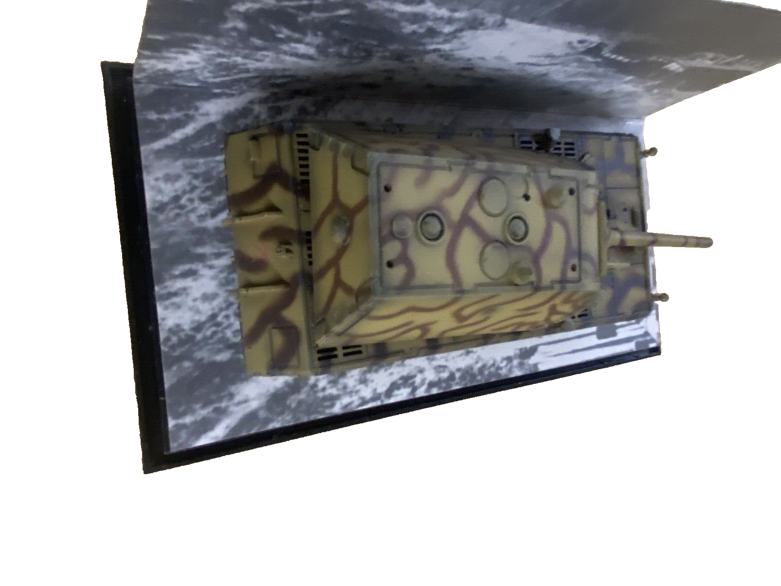 ES 47 :  Group  of  3 Military  Tanks with Show Cases  Size 7" x 3 1/2" x 3"H